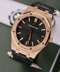 Audemars Piguet Royal Oak 15500OR 18K Gold Wrapped Best Replica Z Factory 41mm (10)
