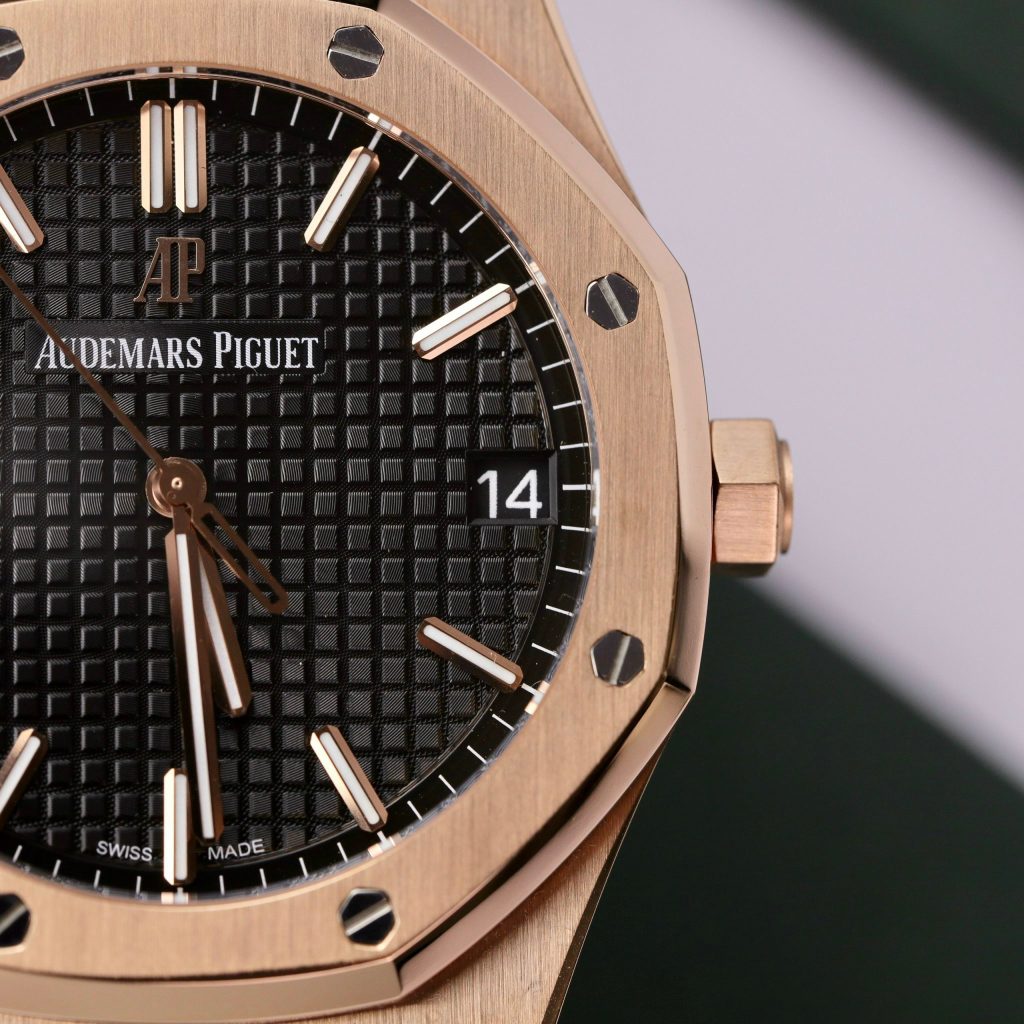 Audemars Piguet Royal Oak 15500OR 18K Gold Wrapped Best Replica Z Factory 41mm (10)
