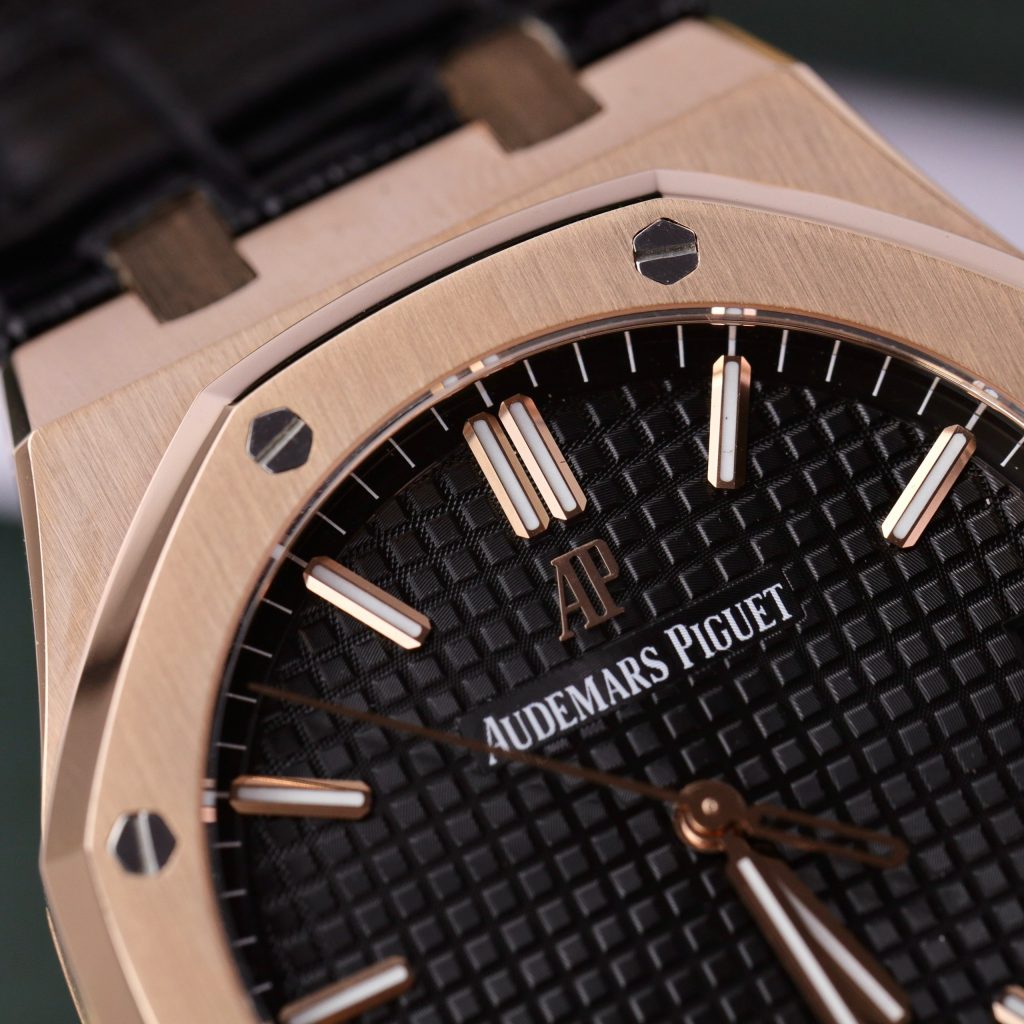 Audemars Piguet Royal Oak 15500OR 18K Gold Wrapped Best Replica Z Factory 41mm (10)