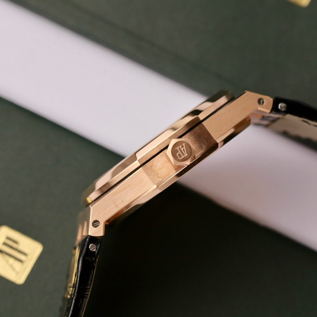 Audemars Piguet Royal Oak 15500OR 18K Gold Wrapped Best Replica Z Factory 41mm (10)