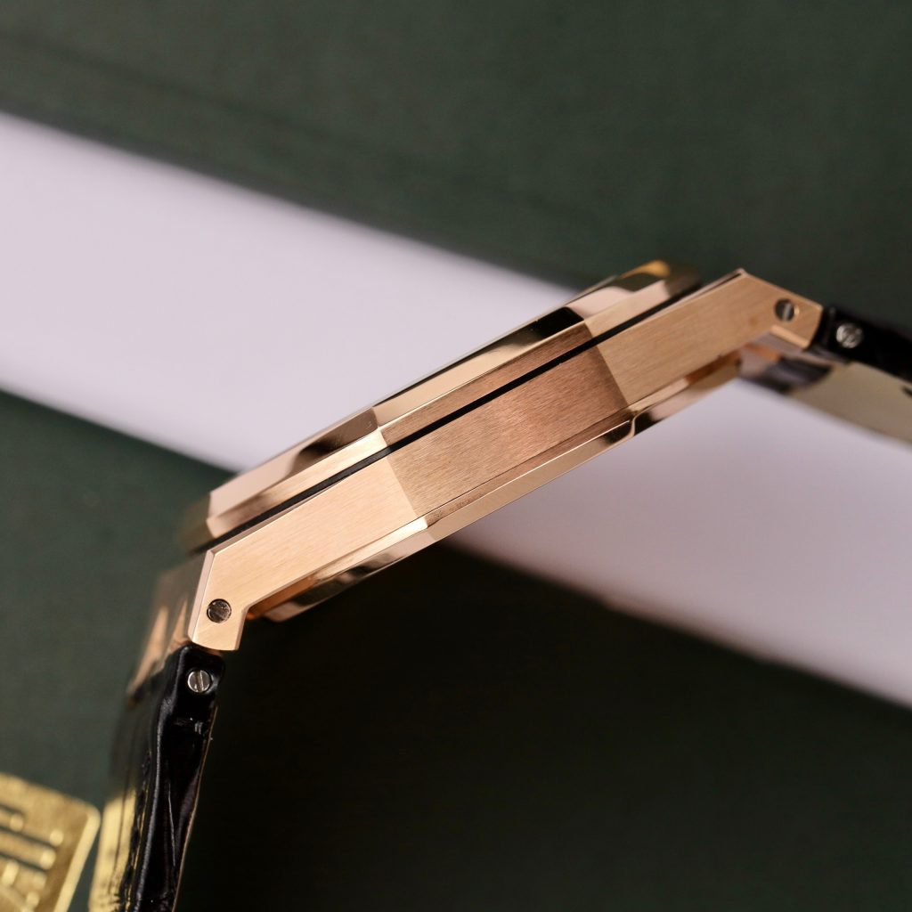 Audemars Piguet Royal Oak 15500OR 18K Gold Wrapped Best Replica Z Factory 41mm (10)