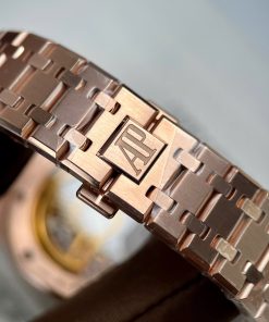 Audemars Piguet Royal Oak 15500OR Best Replica Watch Gold Wrapped APS Factory 41mm (2)