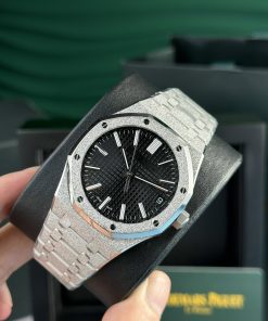 Audemars Piguet Royal Oak 15500ST Frosted Gold Black Dial APS Factory (1)