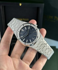 Audemars Piguet Royal Oak 15500ST Frosted Gold Blue Dial APS Factory (6)