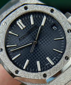 Audemars Piguet Royal Oak 15500ST Frosted Gold Blue Dial APS Factory (6)