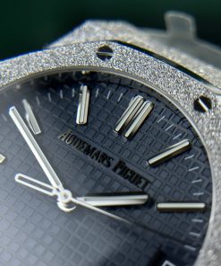 Audemars Piguet Royal Oak 15500ST Frosted Gold Blue Dial APS Factory (6)