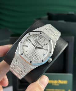 Audemars Piguet Royal Oak 15500ST Frosted Gold White Dial APS Factory (6)