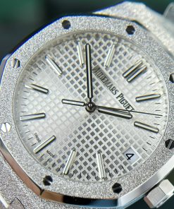 Audemars Piguet Royal Oak 15500ST Frosted Gold White Dial APS Factory (6)