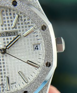 Audemars Piguet Royal Oak 15500ST Frosted Gold White Dial APS Factory (6)