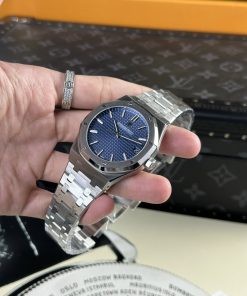 Audemars Piguet Royal Oak 15500ST Replica Watches Blue Dial APS Factory 41mm (2)