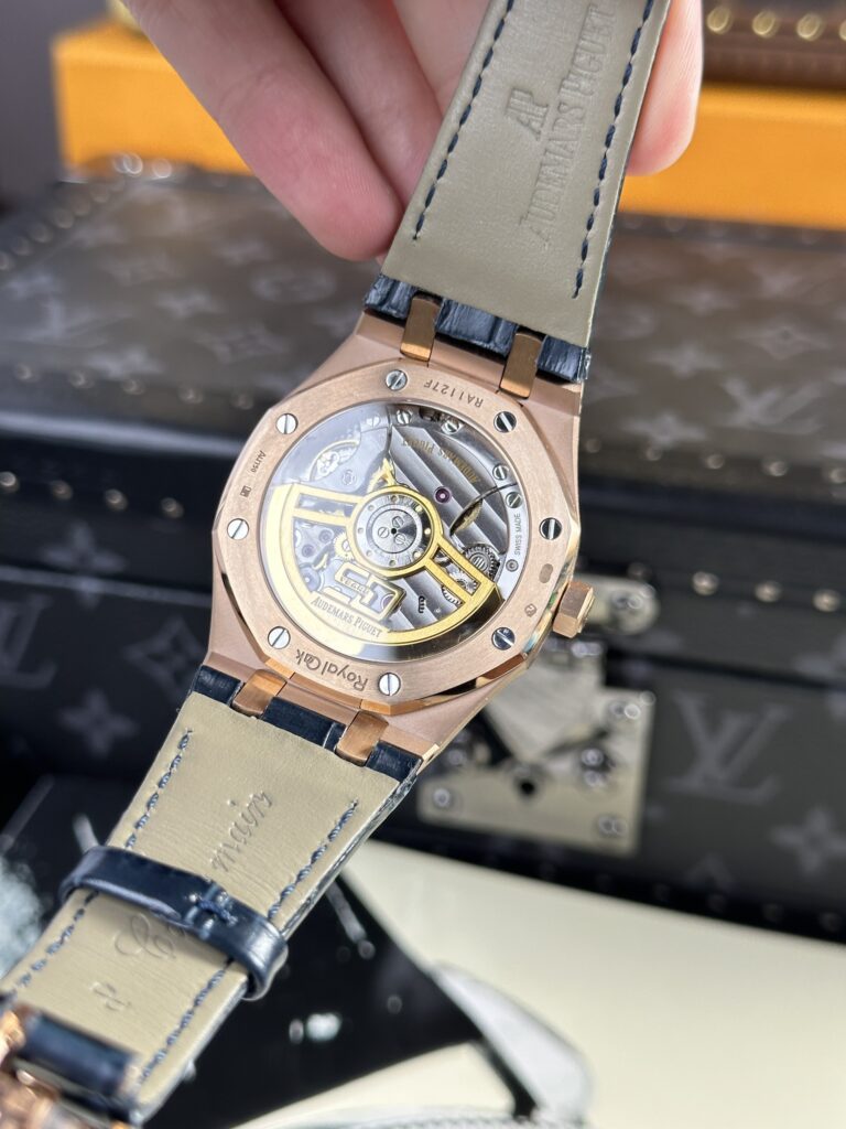 Audemars Piguet Royal Oak 15510OR Replica Watches Blue Color 41mm (9)