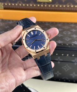 Audemars Piguet Royal Oak 15510OR Replica Watches Blue Color 41mm (9)