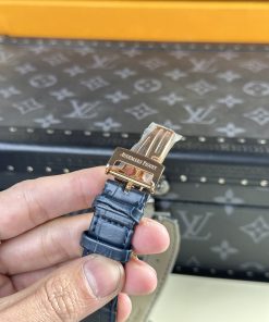 Audemars Piguet Royal Oak 15510OR Replica Watches Blue Color 41mm (9)