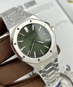Audemars Piguet Royal Oak 15510ST Green Dial Best Replica 41mm (3)