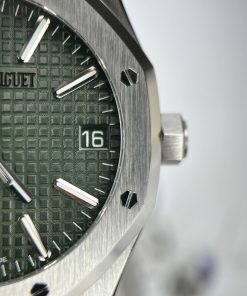 Audemars Piguet Royal Oak 15510ST Green Dial Best Replica 41mm (3)
