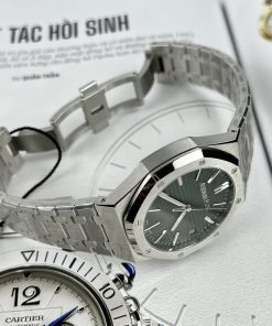 Audemars Piguet Royal Oak 15510ST Green Dial Best Replica 41mm (3)