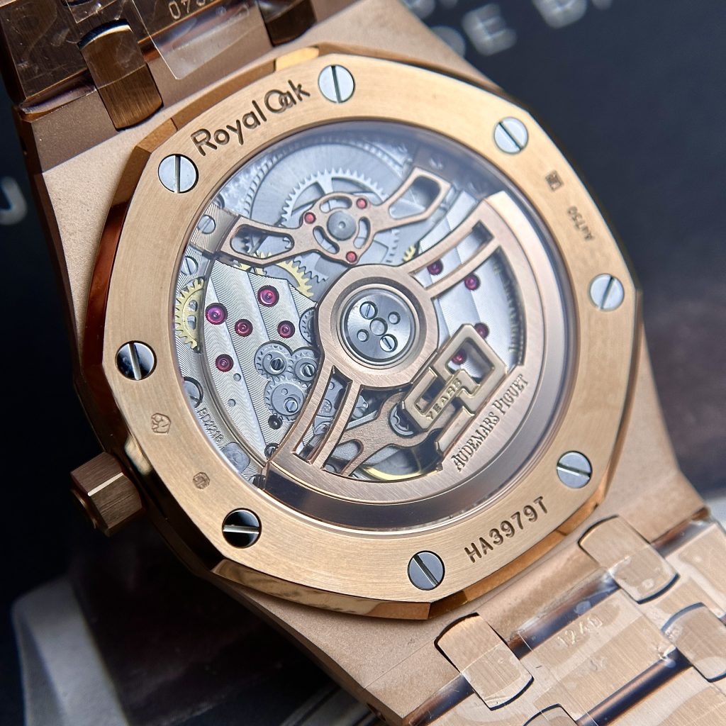 Audemars Piguet Royal Oak 16202OR 50th Anniversary Jumbo Replica Watch 39mm (3)