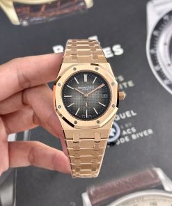 Audemars Piguet Royal Oak 16202OR 50th Anniversary Jumbo Replica Watch 39mm (3)