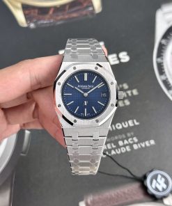 Audemars Piguet Royal Oak 16202ST 50th Anniversary Jumbo Replica Watch 39mm (1)