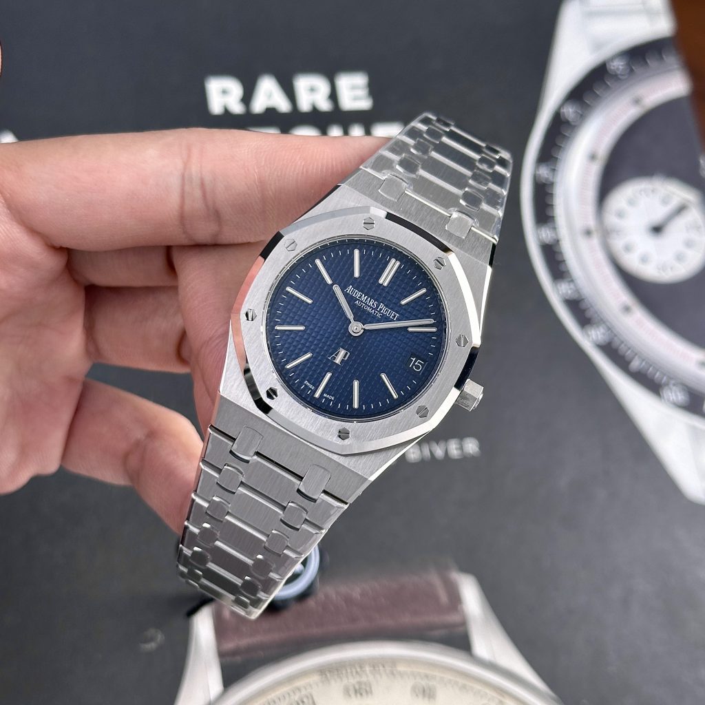 Audemars Piguet Royal Oak 16202ST 50th Anniversary Jumbo Replica Watch 39mm (1)