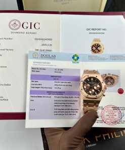 Audemars Piguet Royal Oak 26239OR Rose Gold Wrapped 41mm (3)