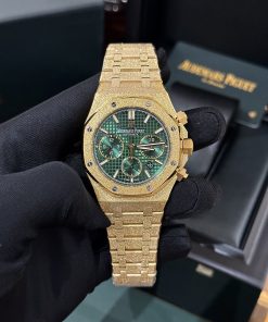 Audemars Piguet Royal Oak 26331 Frosted Gold Green Dial OM Factory 41mm (1)