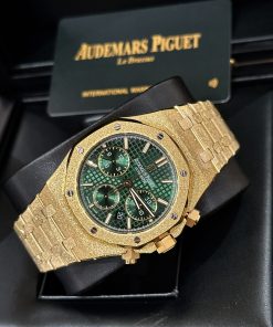 Audemars Piguet Royal Oak 26331 Frosted Gold Green Dial OM Factory 41mm (1)