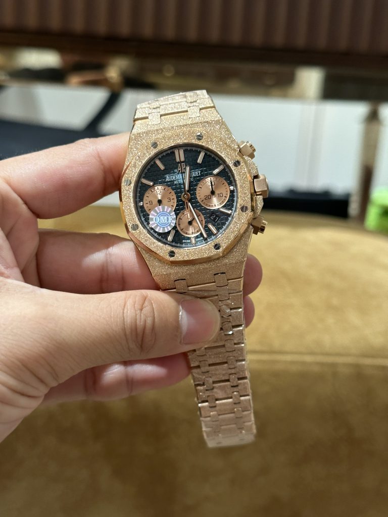 Audemars Piguet Royal Oak 26331 Frosted-Gold Replica Watches 41mm (6)