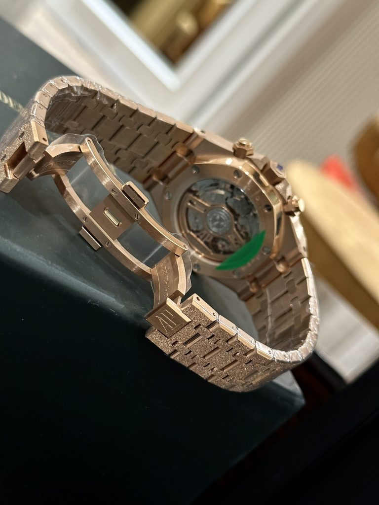 Audemars Piguet Royal Oak 26331 Frosted Rose Gold OM Factory 41mm (1)