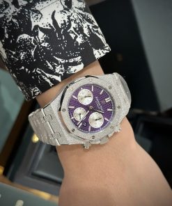 Audemars Piguet Royal Oak 26331BC Frosted-Gold Purple (7)