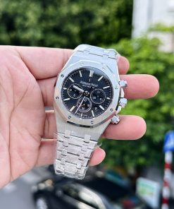 Audemars Piguet Royal Oak 26331ST Replica Watches Black Dial 41mm (4)