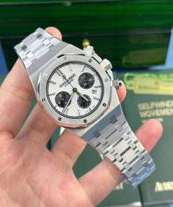 Audemars Piguet Royal Oak 26331ST White Dial Fake Watch IP Factory 41mm (3)