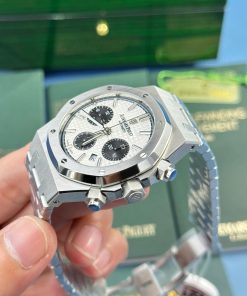 Audemars Piguet Royal Oak 26331ST White Dial Fake Watch IP Factory 41mm (4)