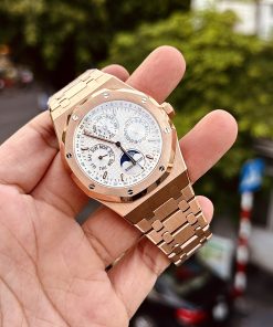 Audemars Piguet Royal Oak 26574OR Replica Watches White Dial 41mm (1)