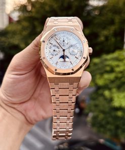 Audemars Piguet Royal Oak 26574OR Replica Watches White Dial 41mm (1)