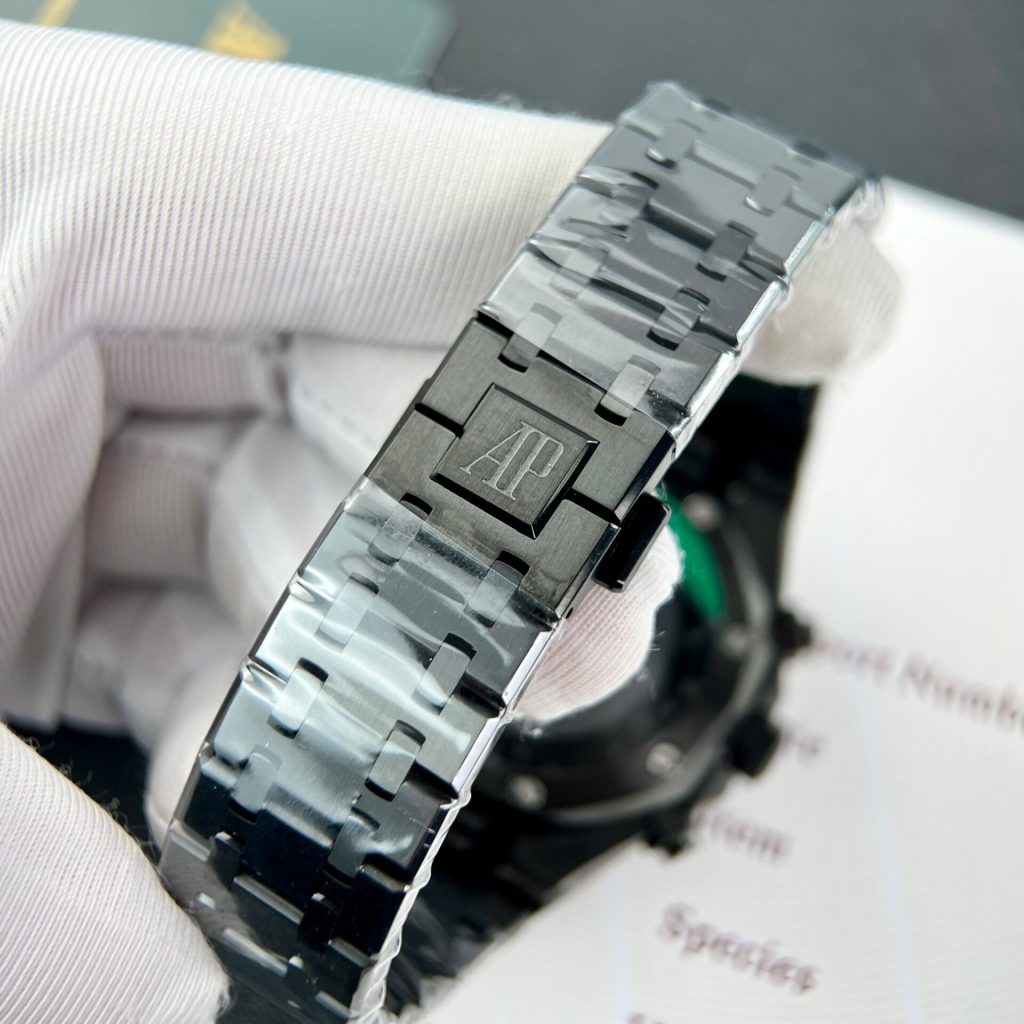 Audemars Piguet Royal Oak Chronograph 26240CE Black Ceramic Replica Watch 41mm (9)