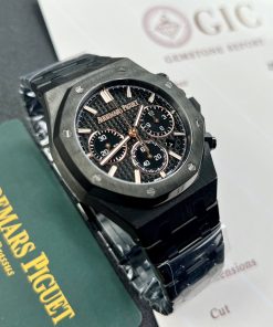 Audemars Piguet Royal Oak Chronograph 26240CE Black Ceramic Replica Watch 41mm (9)