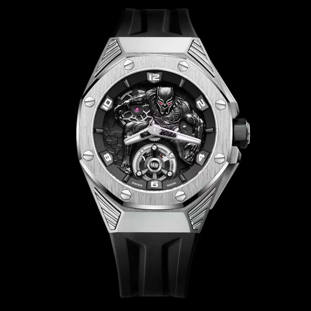 Audemars Piguet Royal Oak Concept Black Panther 26620IO Best REplica (8)