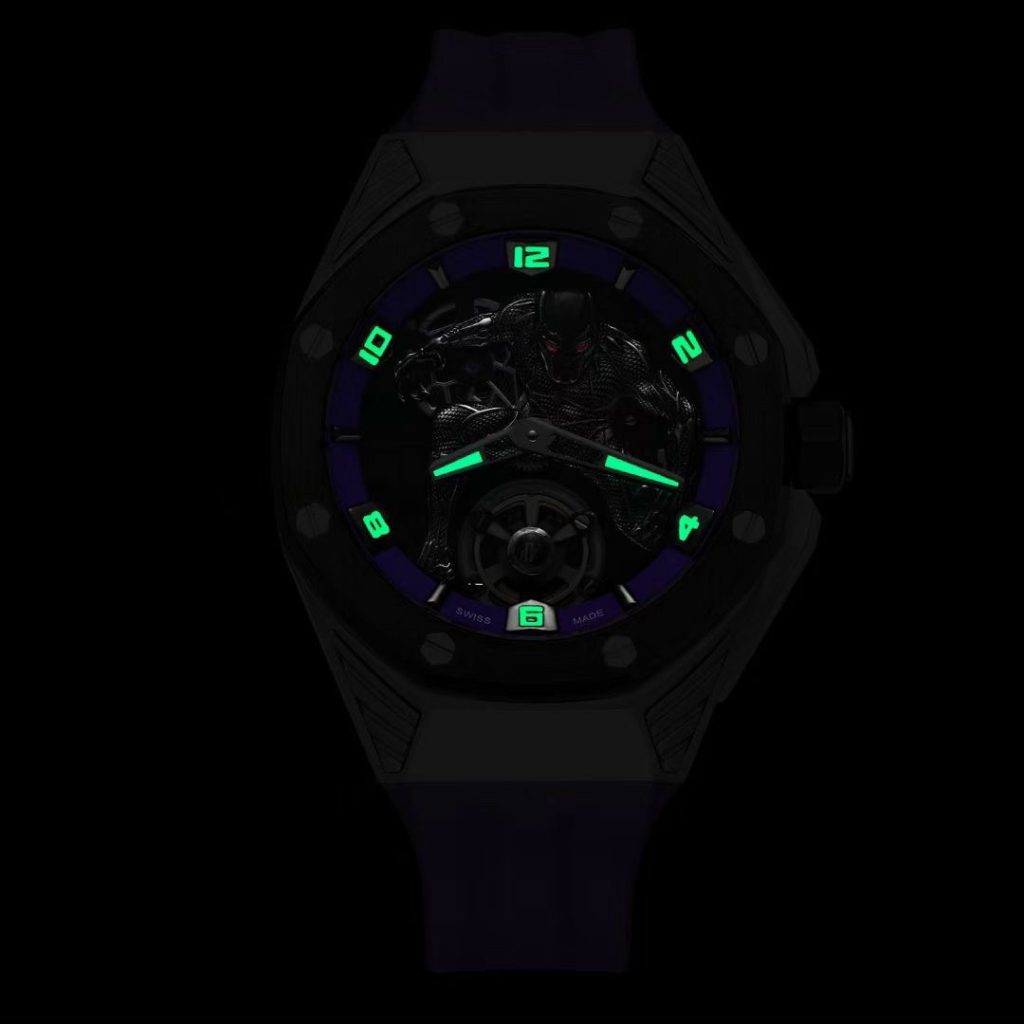 Audemars Piguet Royal Oak Concept Black Panther 26620IO Best REplica (8)
