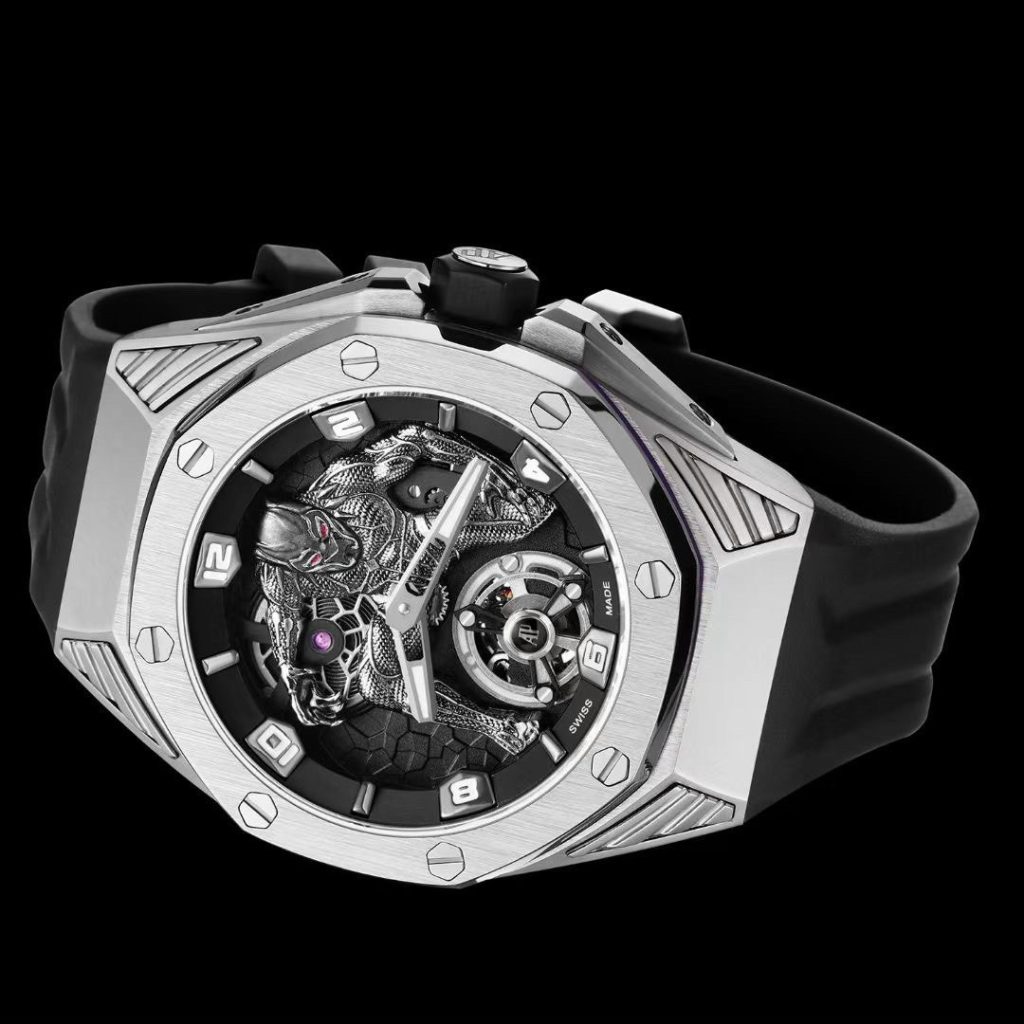 Audemars Piguet Royal Oak Concept Black Panther 26620IO Best REplica (8)