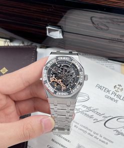 Audemars Piguet Royal Oak Double Balance Wheel Openworked 15412BC Watch (3)