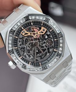 Audemars Piguet Royal Oak Double Balance Wheel Openworked 15412BC Watch (3)