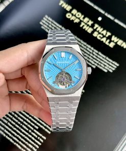 Audemars Piguet Royal Oak Flying Tourbillon Tiffany Replica Watch 41mm (2)