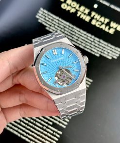 Audemars Piguet Royal Oak Flying Tourbillon Tiffany Replica Watch 41mm (2)