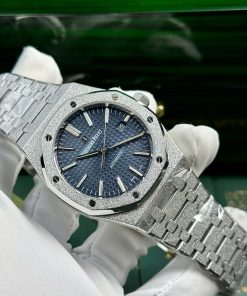 Audemars Piguet Royal Oak Frosted Gold 15410BC Best Replica Watch 41mm (2)