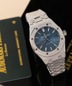 Audemars Piguet Royal Oak Frosted Gold Selfwinding 15454BC Best Replica 37mm