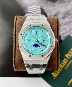 Audemars Piguet Royal Oak Ice Blue 26574ST Best Replica Watch 41mm (1)