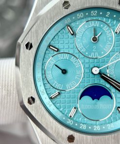Audemars Piguet Royal Oak Ice Blue 26574ST Best Replica Watch 41mm (1)