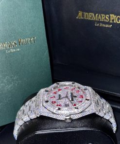 Audemars Piguet Royal Oak Iced Out Moissanite Customs Watch 41mm (1)