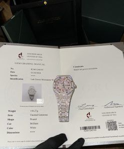 Audemars Piguet Royal Oak Iced Out Moissanite Customs Watch 41mm (1)